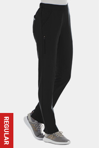 7801 Half Knit Waistband Tapered Leg Pant (Clearance)